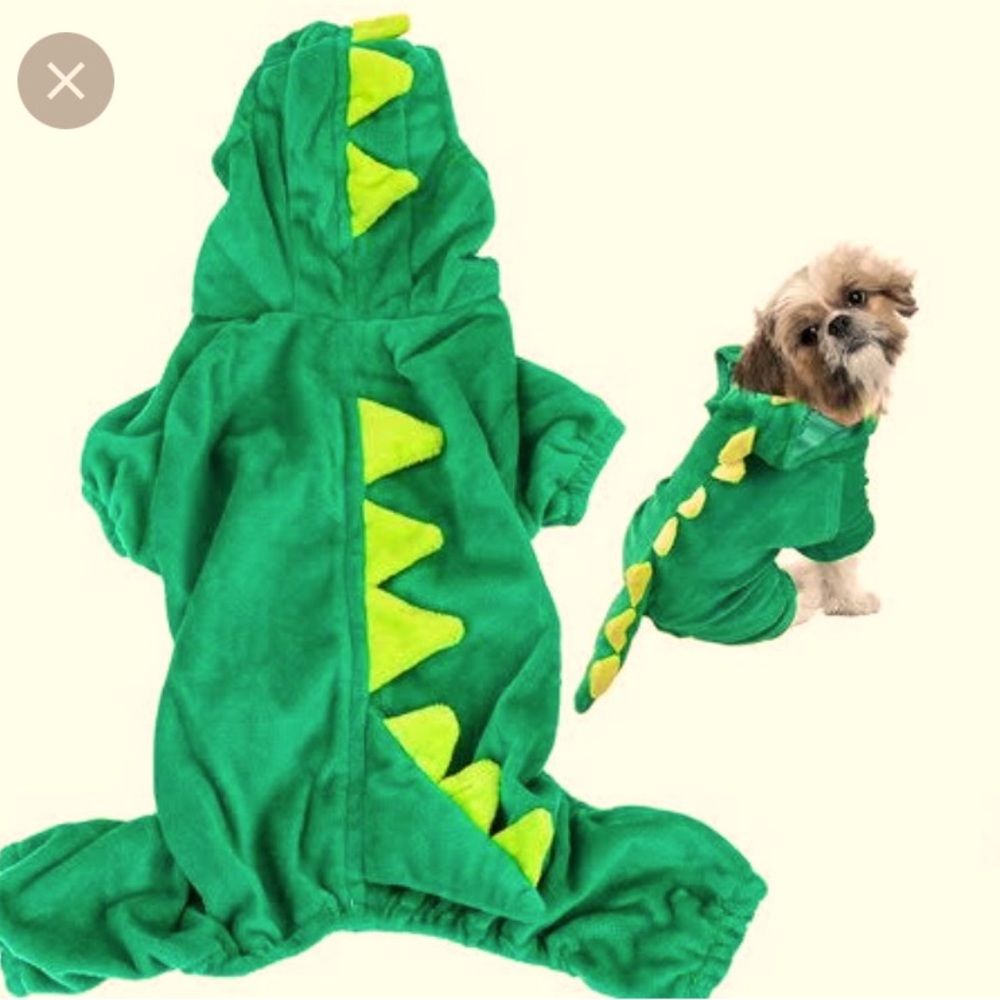 Dinosaur costume pets 🐶🐱